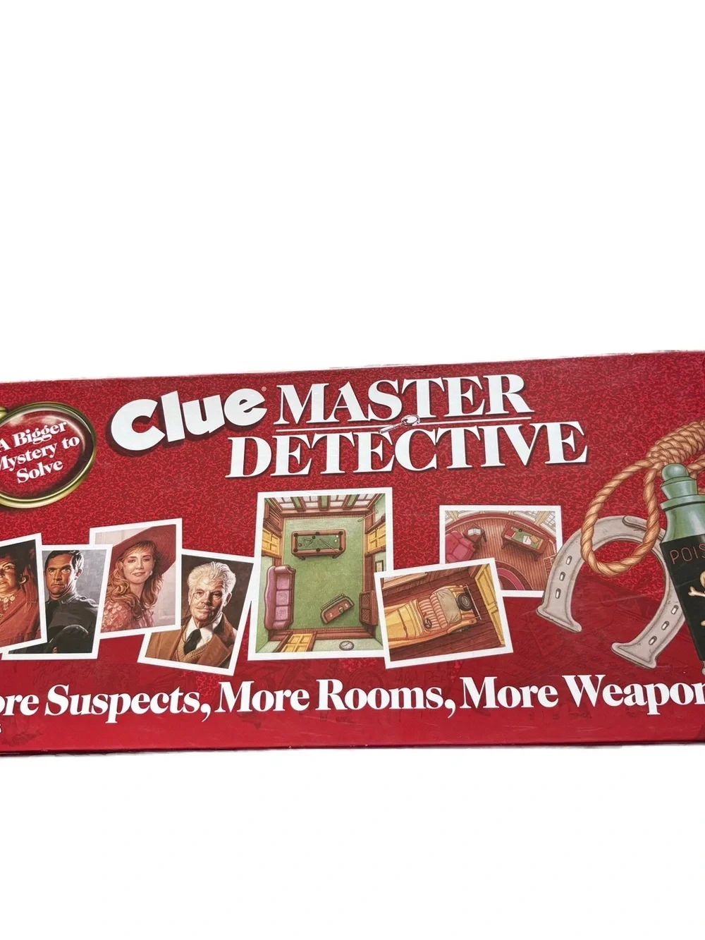 Hasbro Clue Master Detective Board Game Vintage